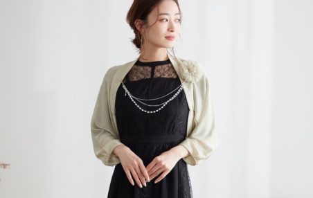 二の腕カバーはストールやボレロを