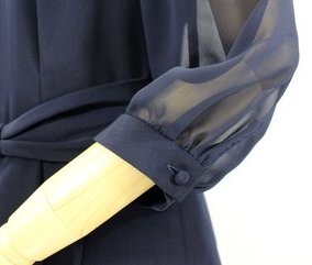 体のラインをきれいに見せるデザイン